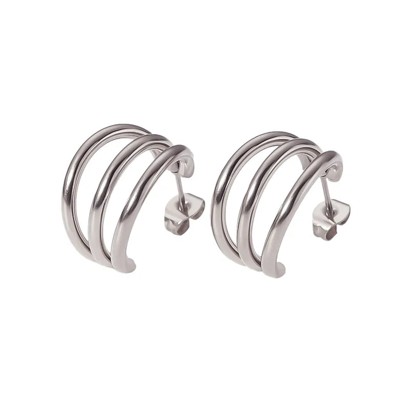 ARETES 3 FILAS SEPARADAS