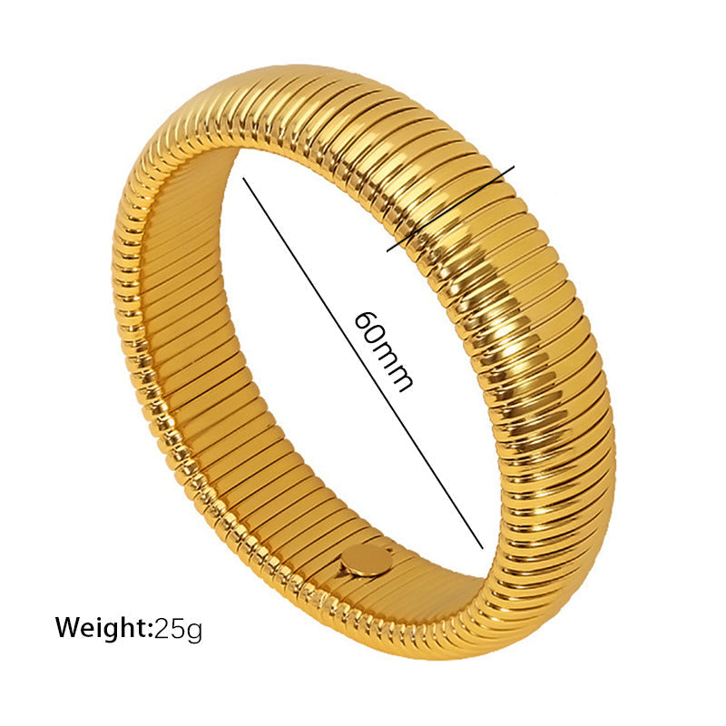 PULSERA 14 MM ACERO INOX