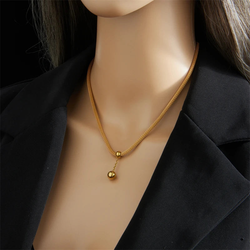 COLLAR CON DIJE DE BOLITA