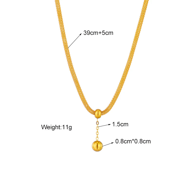 COLLAR CON DIJE DE BOLITA