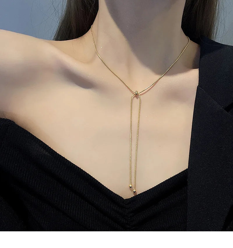 COLLAR CORBATIN DORADO