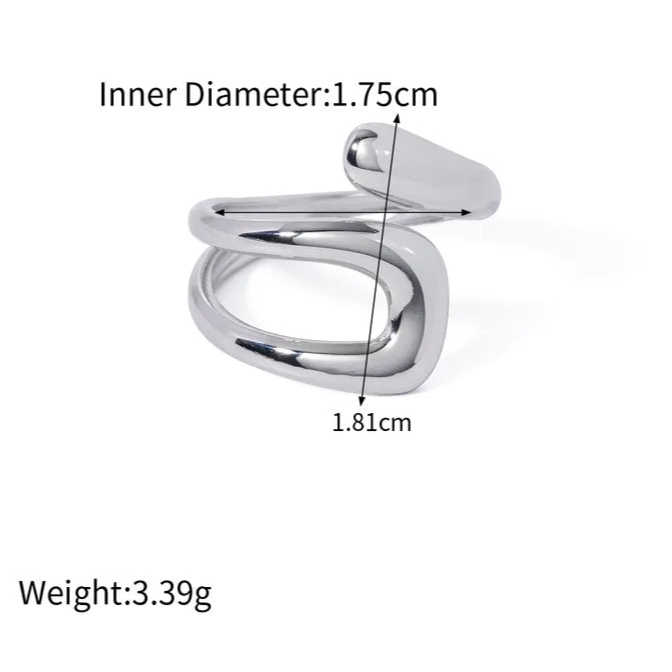 ANILLO ABIERTO MINIMALISTA