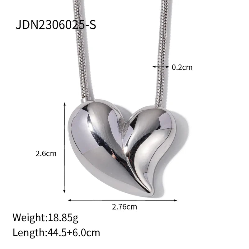 COLLAR CORAZON CHUNKY
