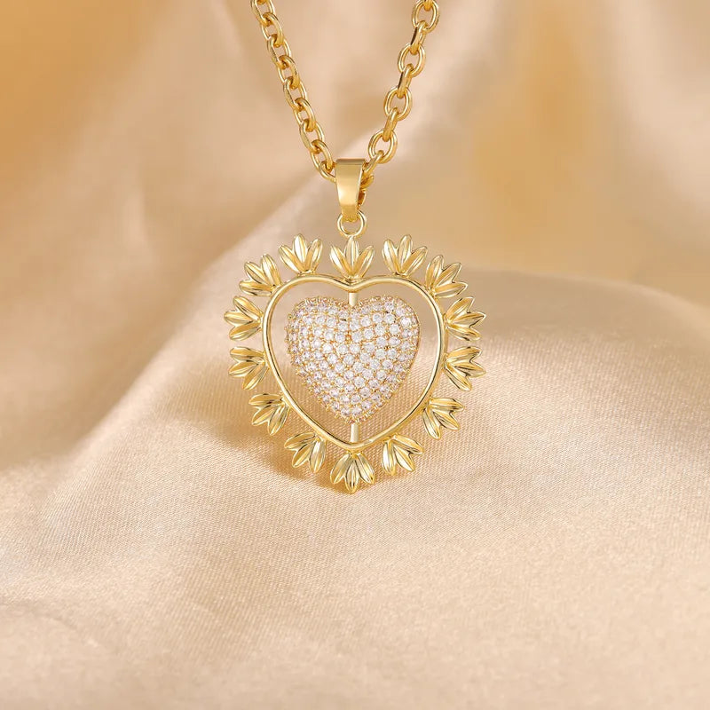 COLLAR AMOR RESPLANDECIENTE