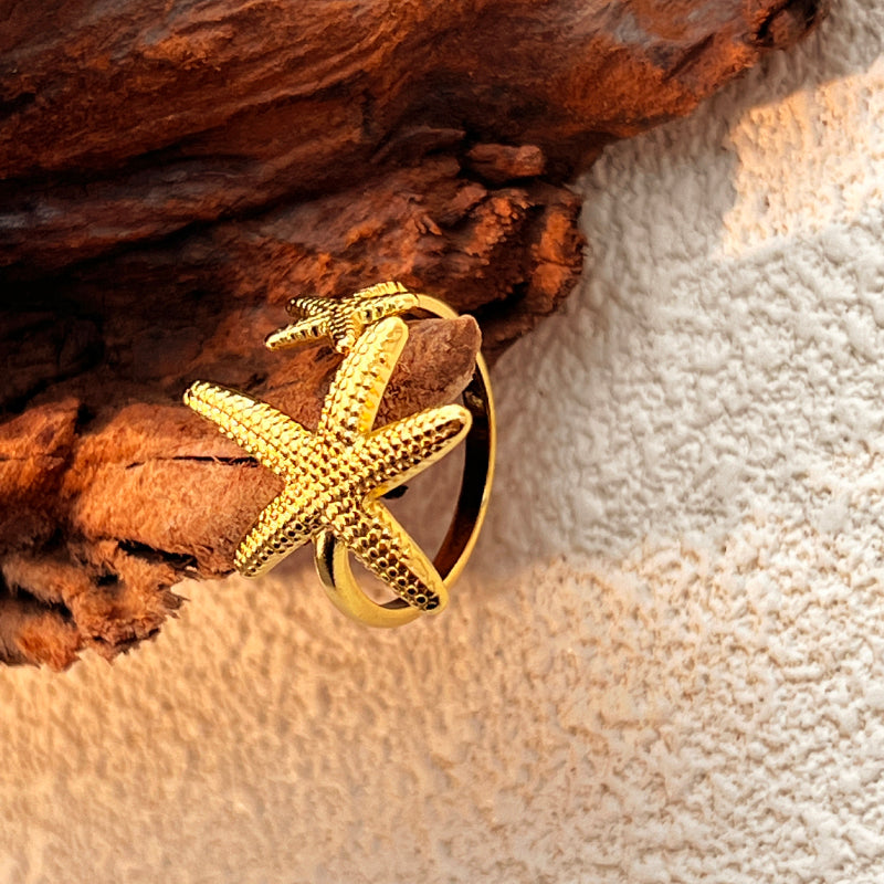ANILLO CON ESTRELLA DE MAR