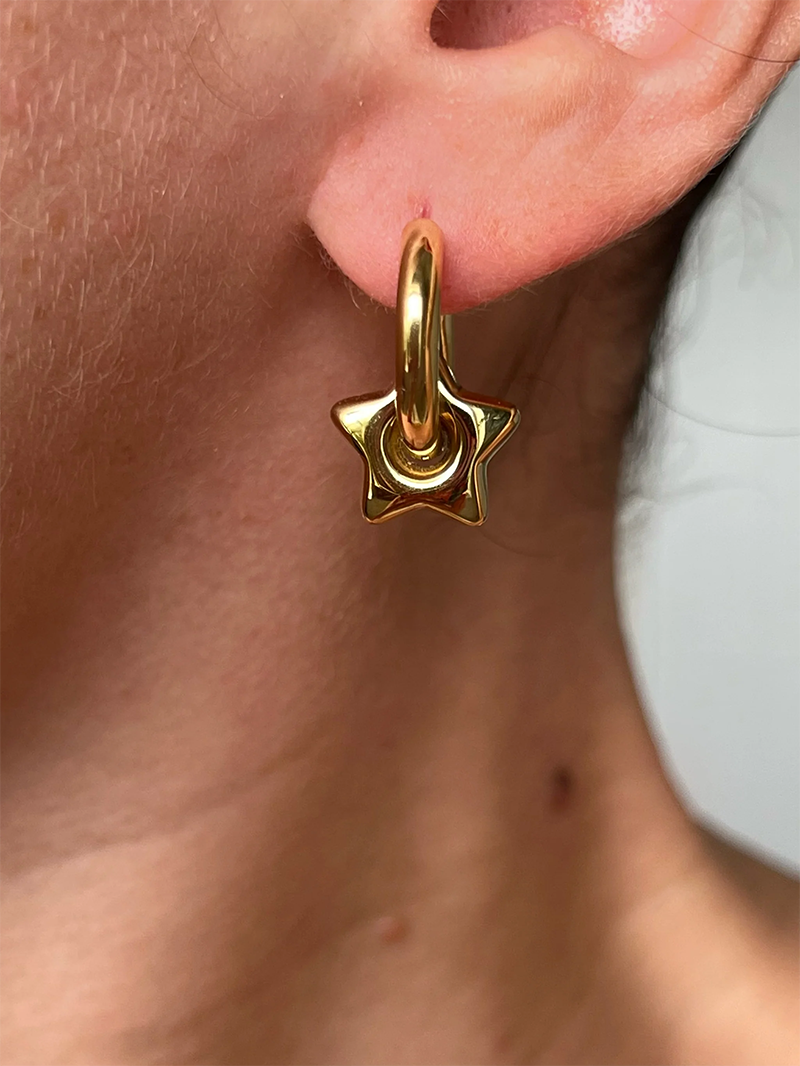 ARETES ESTRELLA FUGAZ