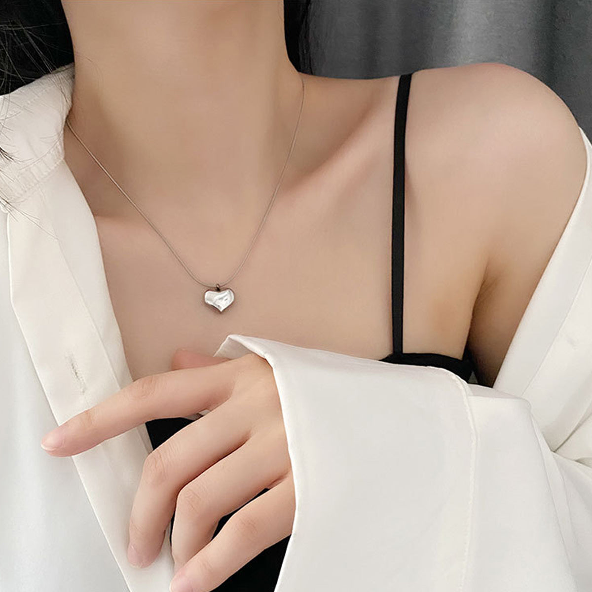 COLLAR CON CORAZON CHICO