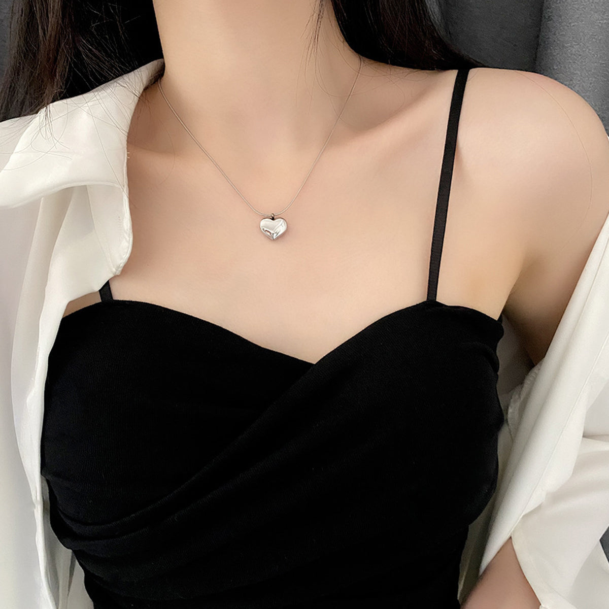COLLAR CON CORAZON CHICO
