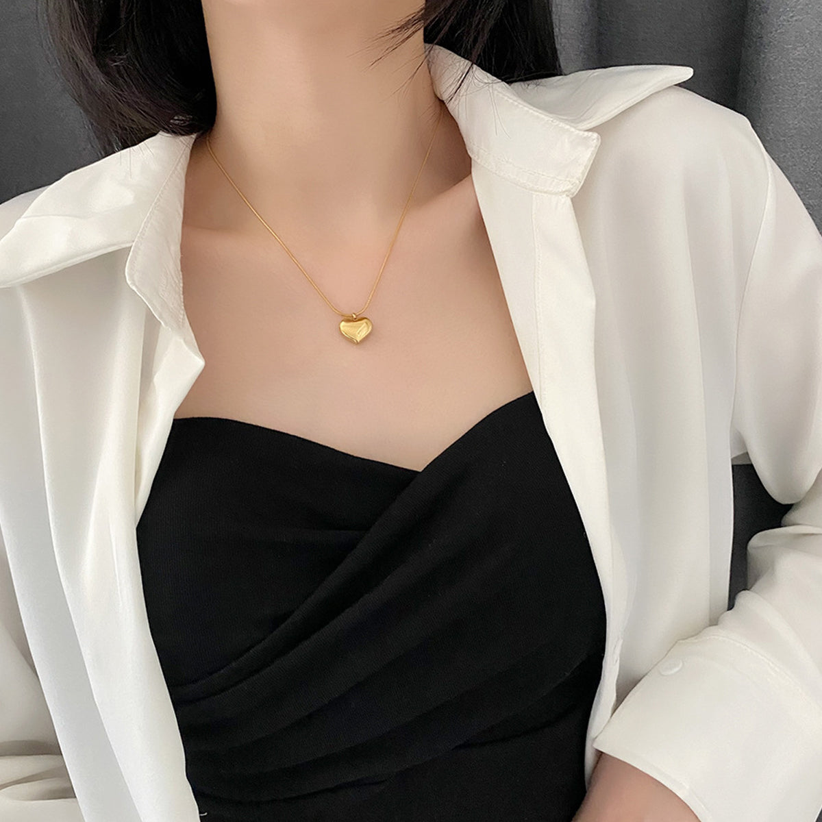 COLLAR CON CORAZON CHICO