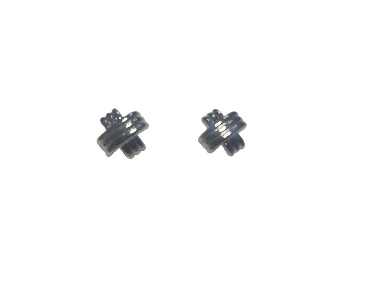 ARETES EN FORMA DE X CHICOS
