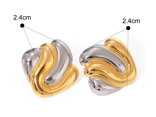 ARETES COMBINADOS CUADRADOS