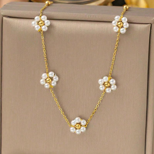 COLLAR JARDIN DE PERLAS