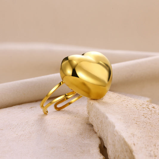 ANILLO CORAZON DE LUNA
