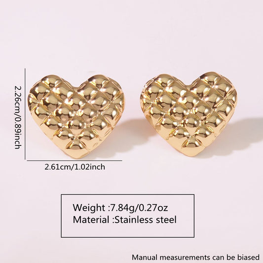ARETES DE CORAZON DULCE ENCANTO