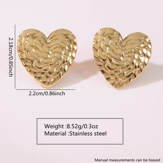 ARETES LATIDO DORADO