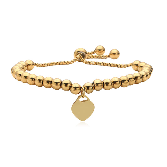 PULSERA AJUSTABLE CON CORAZON