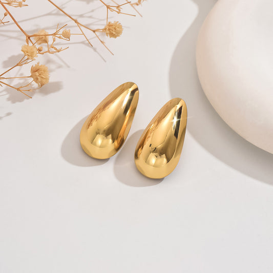ARETES DE GOTA BRISA DORADA