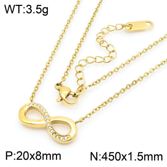 COLLAR INFINITO CON CIRCONIA
